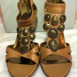 Nine West Strappy Slingbacks